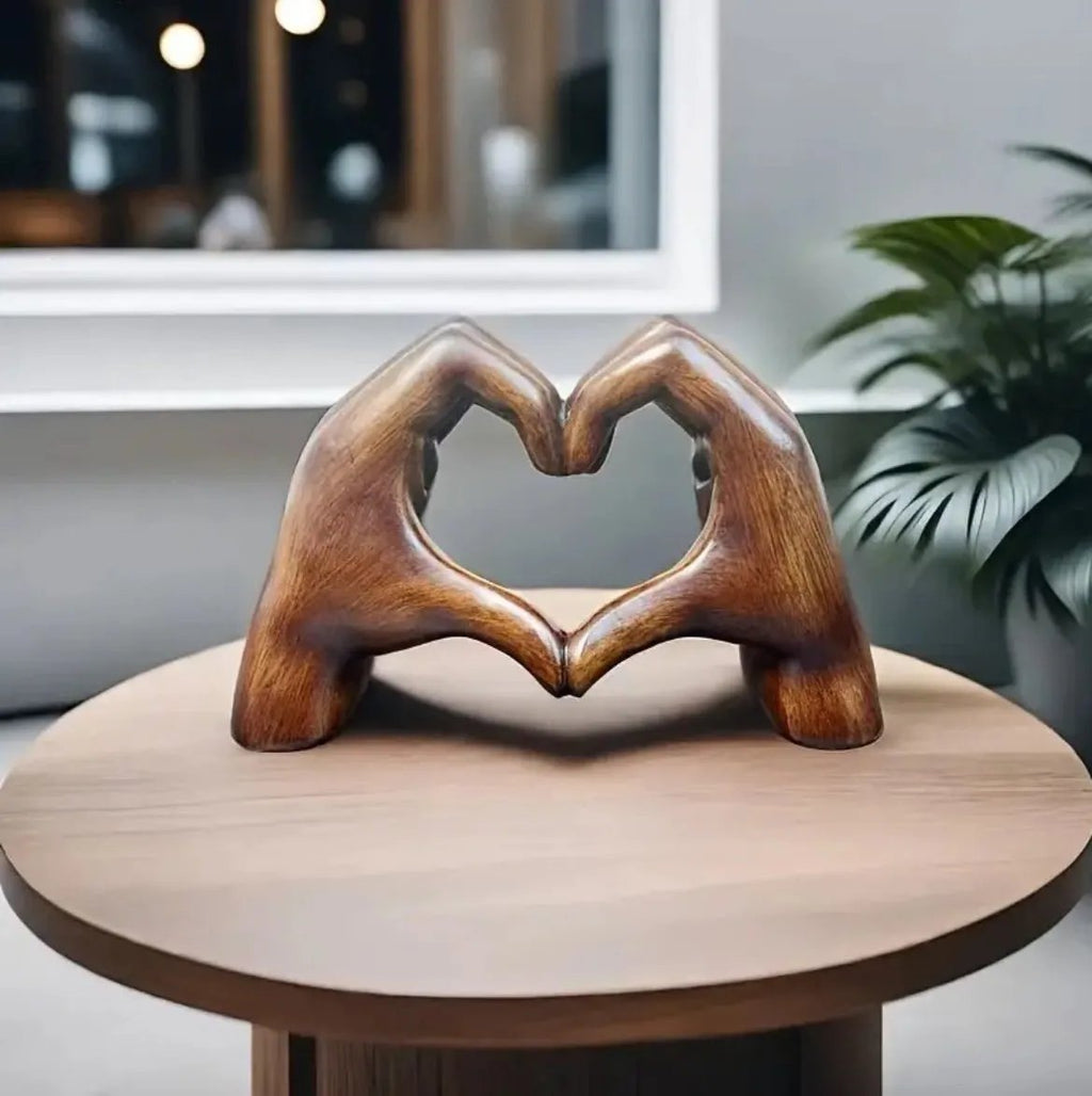 💕 Handmade Heart Statue